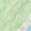 Trace GPS GTJ : Chapelle des bois - Vie Neuve, itinéraire, parcours