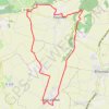 Trace GPS Fourilles, itinéraire, parcours