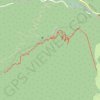 Trace GPS Arête de Bérard, itinéraire, parcours