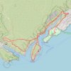 Trace GPS Calanques - Port-Miou - Port-Pin - Envau, itinéraire, parcours