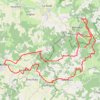 Trace GPS Marthon - Le Chambon, itinéraire, parcours