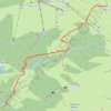 Trace GPS Liaison Chalets des Mémises - La Bonne Eau, itinéraire, parcours