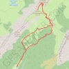 Trace GPS Pointe de Quebelette, itinéraire, parcours