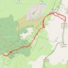 Trace GPS L'Oreille du Loup, itinéraire, parcours