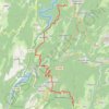Trace GPS Haut-Jura - Viry - Moirans-en-Montagne, itinéraire, parcours