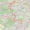 Trace GPS Sentier des 3 Vallées : Massy - Issy-les-Moulineaux (PR7), itinéraire, parcours