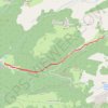 Trace GPS Vacheresse - Lac de Fontaine, itinéraire, parcours
