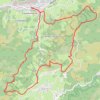 Trace GPS Frain depuis Lesaka, itinéraire, parcours