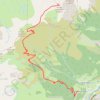 Trace GPS Pic du cabaliros, itinéraire, parcours