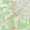 Trace GPS La descente du Bèlvédère, itinéraire, parcours