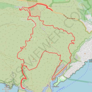 Trace GPS Ravin de Gorgue Longue, itinéraire, parcours